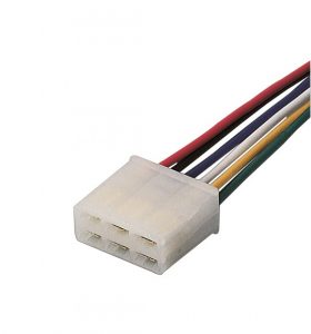 VP51074  Connector 6P, FEMALE, 14GA