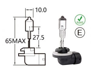 VP74016 OEM Standard 881 Halogen Bulb