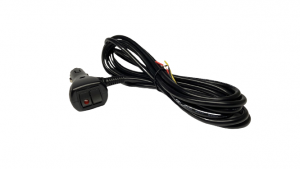 VP58002 Car Cigarette lighter with dual rocker switches, 3M Cable