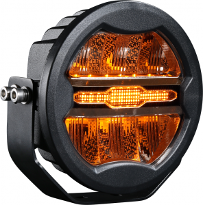 VP21015 New 7” Round LED Driving Light 60W, ECE R112, R7, R10, Dual color position lamp