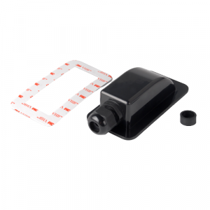 VP53030 Single Cable Entry Gland Black (IP68)