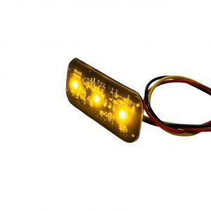 VP10061 Bendable LED slim light with 3M adhesive tape. Amber, 10-30V