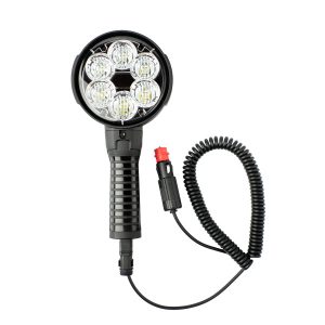 VP20022 Handheld Spot Light, 12-24V, with 3.6M Cig/pug, Flood Beam