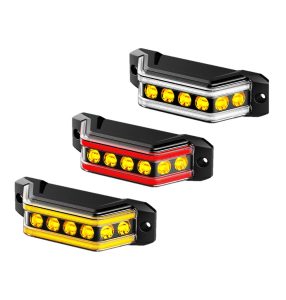 VP10082 Combi Flash LED Wide Angle Warning Light with Guide Line Marker lamp ECE