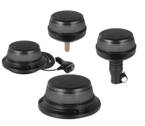 V-PRO VP13065 LED Beacon, Darks Lens Amber, Auto Dim ECE R65 Class 2, TA2, TB1, R10