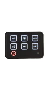 VP67042 Smart 6way programmable controller with Auto dim, IP67, 40A