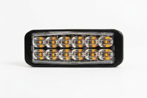 VP10103 V-PRO 12LED SLIM PAD, AMBER 10-30V, ECE